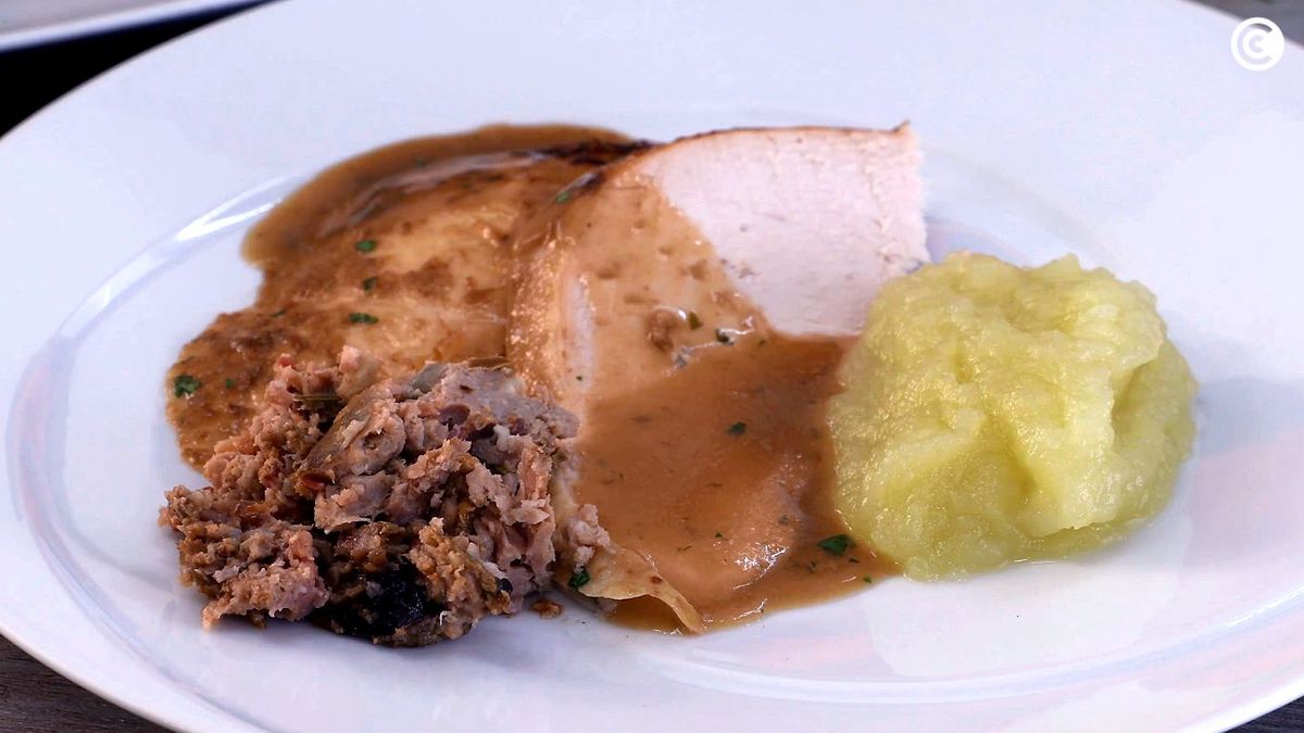 Salsa gravy para Acción de Gracias