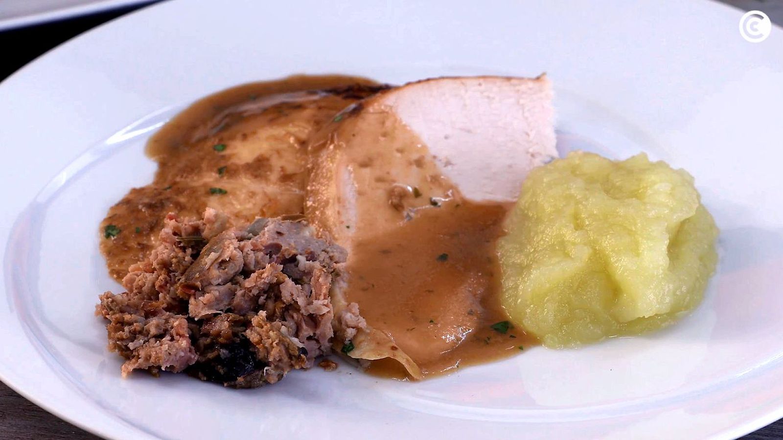 Salsa gravy para Acción de Gracias