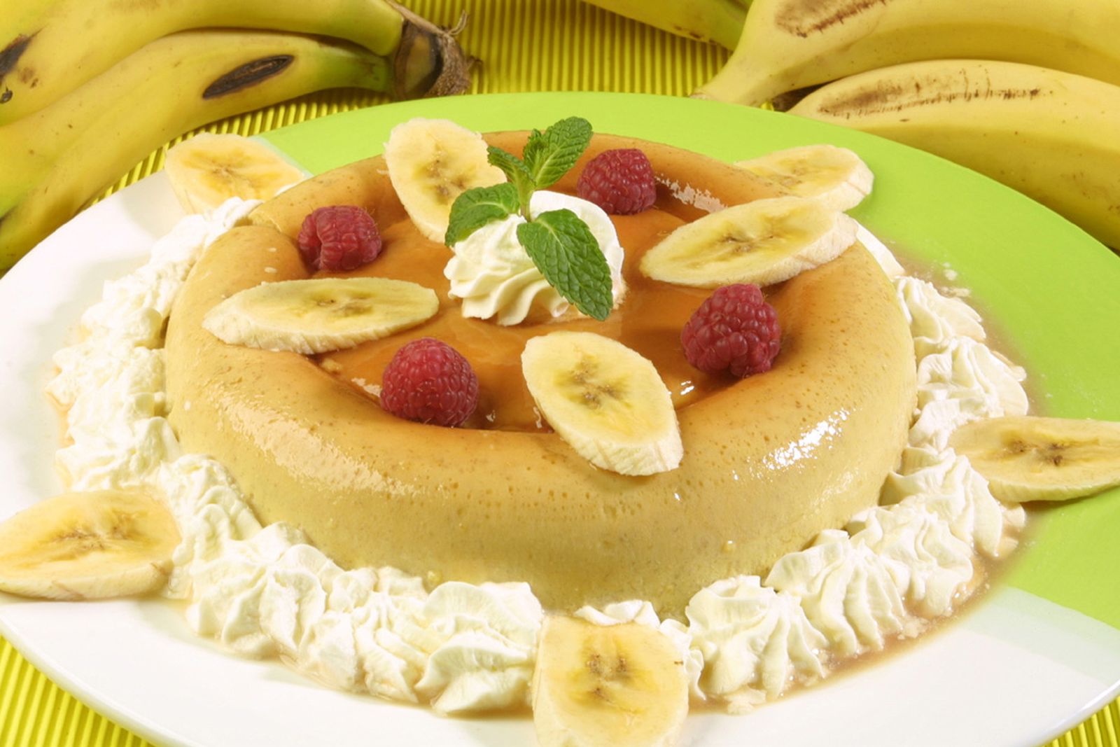flan platanos xl