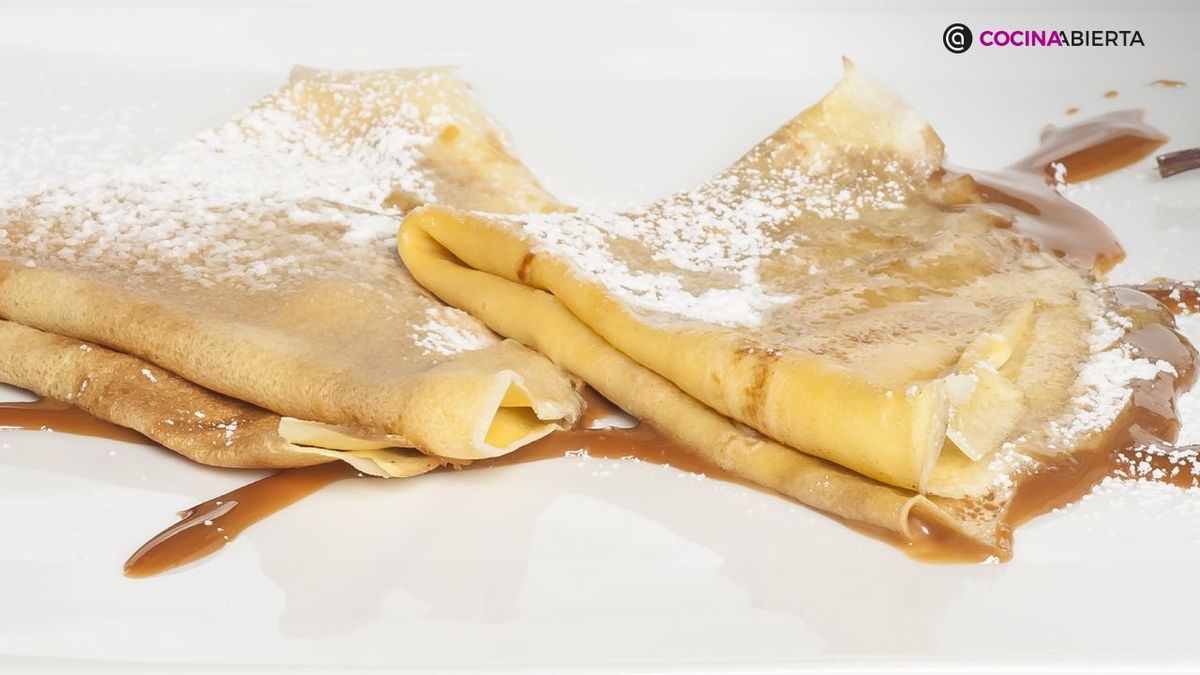 Los crepes de dulce de leche son una opción perfecta para un desayuno o merienda especial