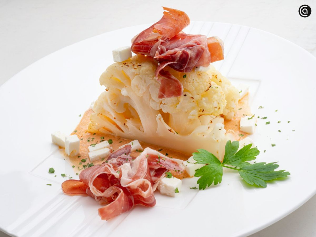 Receta fácil, nutritiva y deliciosa con queso feta y jamón