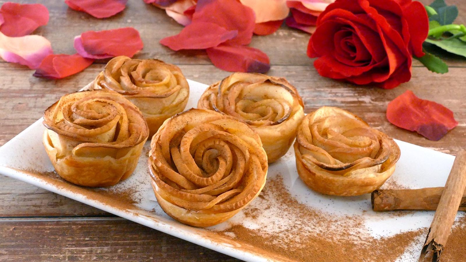 Rosas de manzana 
