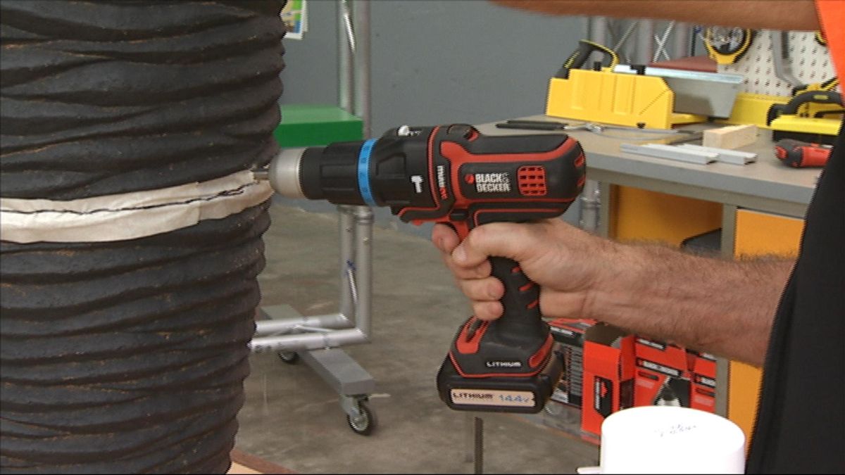 Reciclar un tambor de lavadora p3