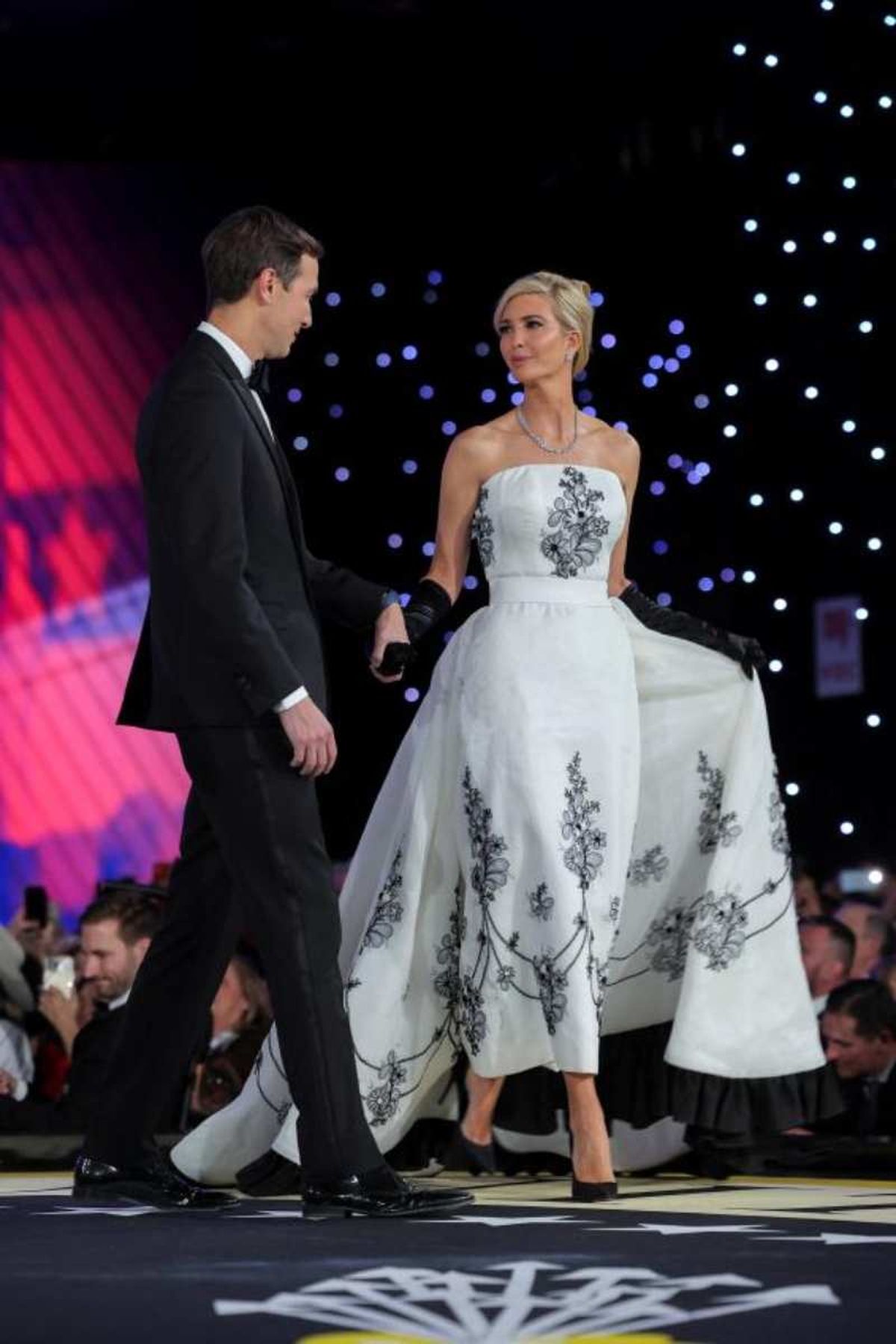Ivanka Trump con vestido de Givenchy Haute Couture