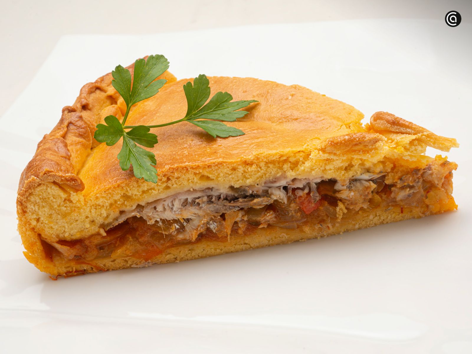 Receta de empanada gallega de parrochas