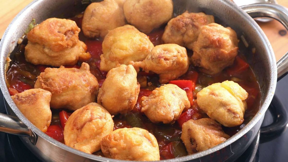 Cerdo agridulce   Paso 6