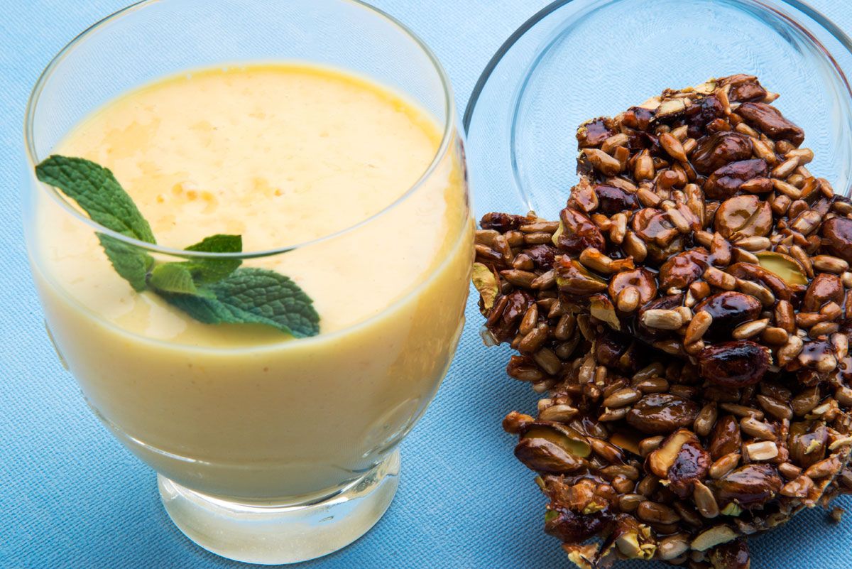 5534 batido mango platano mandarina guirlache xl