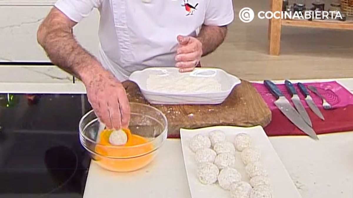 como hacer croquetas con arroz sobrante trucos karlos arguinano paso2