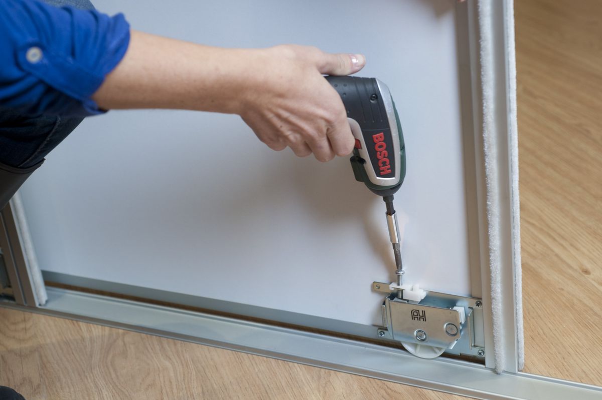 Bricomania Ajustar puerta corredera p4