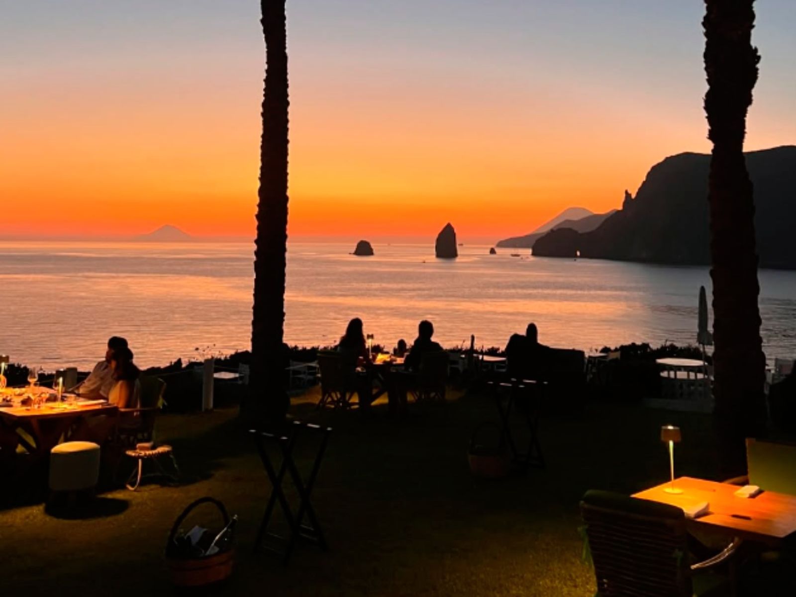 Las vistas del restaurante I Tenerumi son espectaculares Las vistas del restaurante I Tenerumi son espectaculares