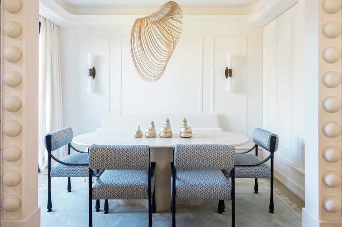 Comedor de la casa de Tamara Falcó.