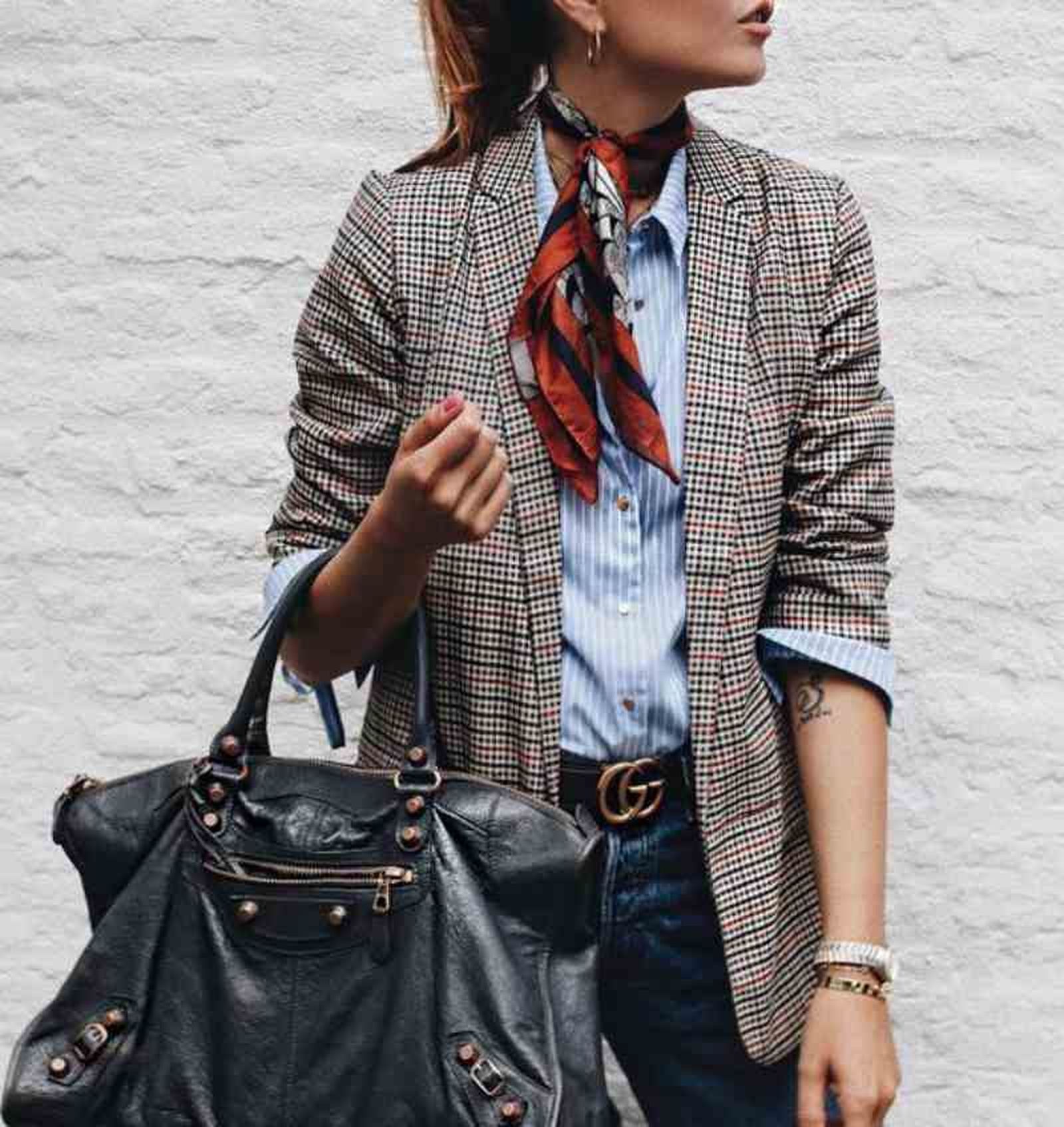 Cuida los detalles a la hora de complementar tu blazer Cuida los detalles a la hora de complementar tu blazer