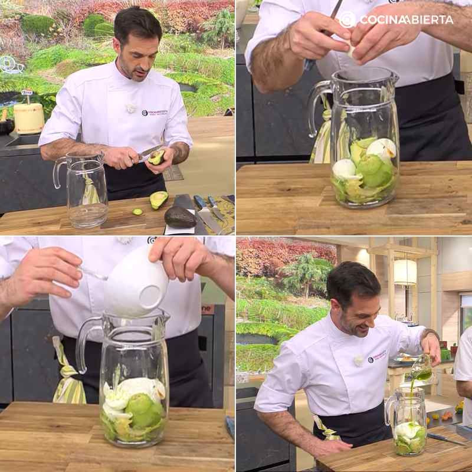 Paso a paso para hacer mahonesa de aguacate con huevo cocido Paso a paso para hacer mahonesa de aguacate con huevo cocido