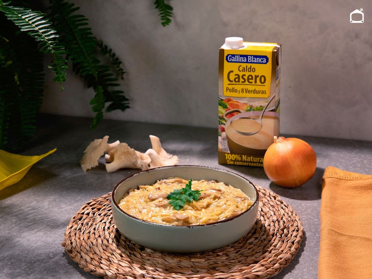 Falso risotto de setas de Joseba Arguiñano