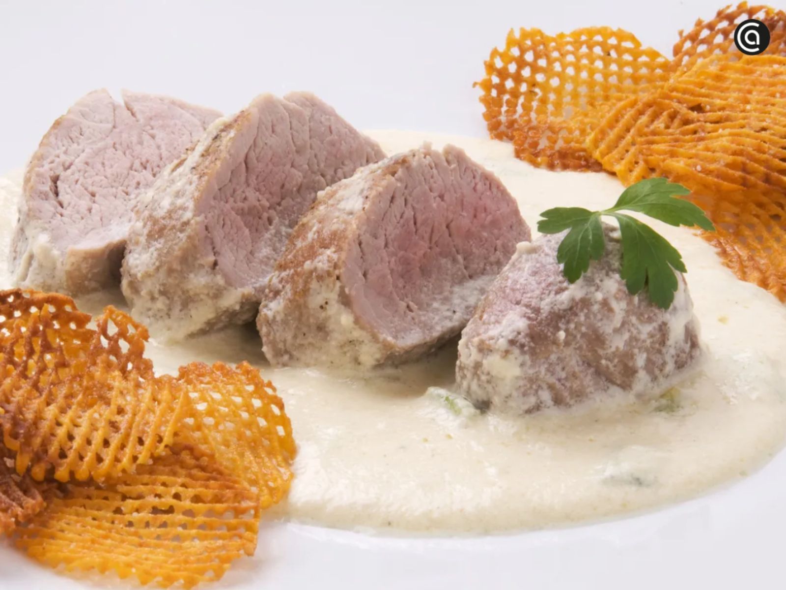 El solomillo con crema de boniato, una salsa suave y dulce que convierte un plato sencillo en algo especial.