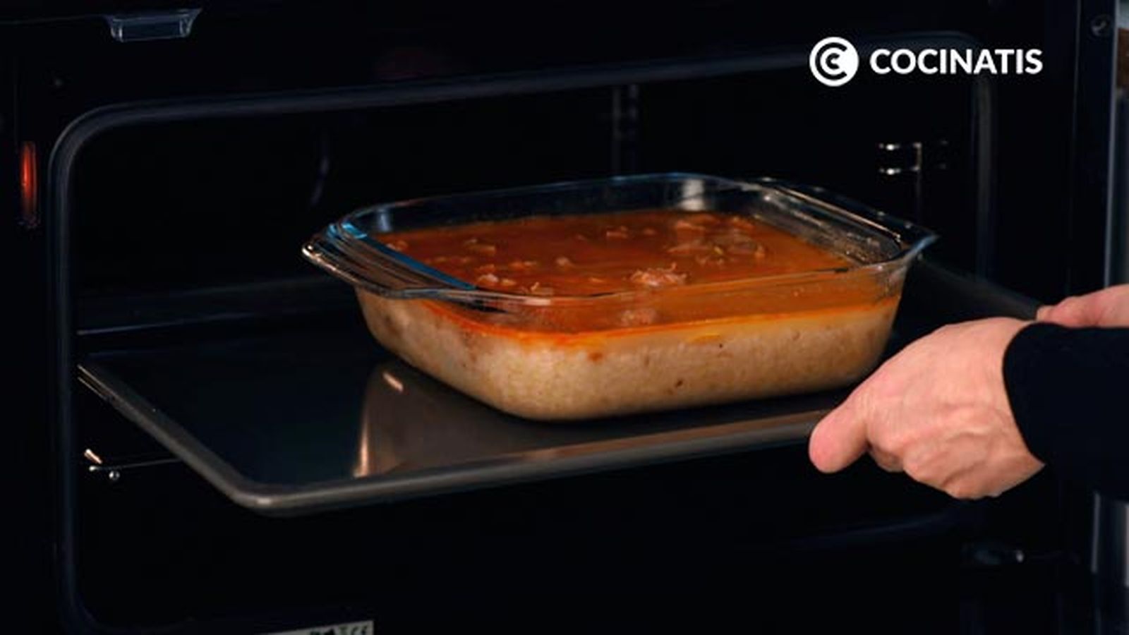 Receta de arroz con chorizo al horno  paso 5