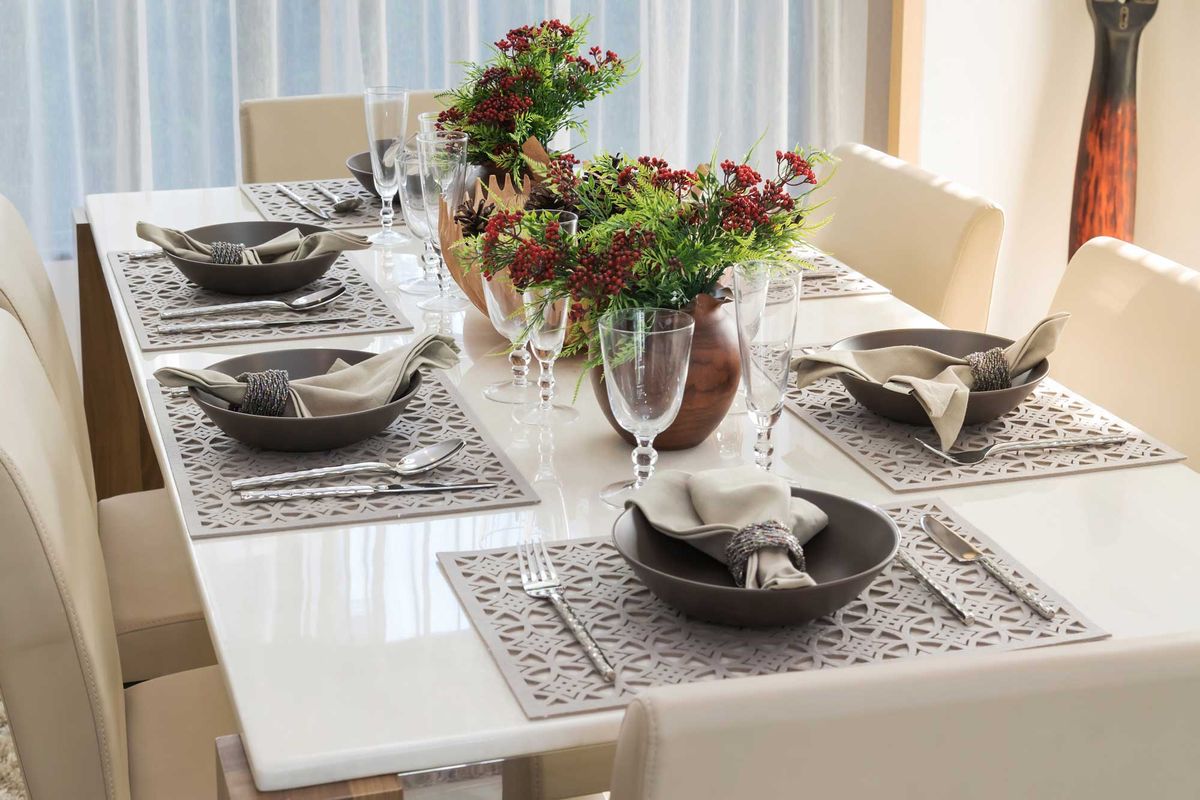Decorar una mesa elegante y sencilla 8