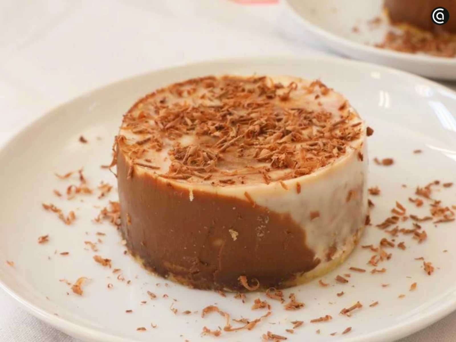 Tarta fría de café