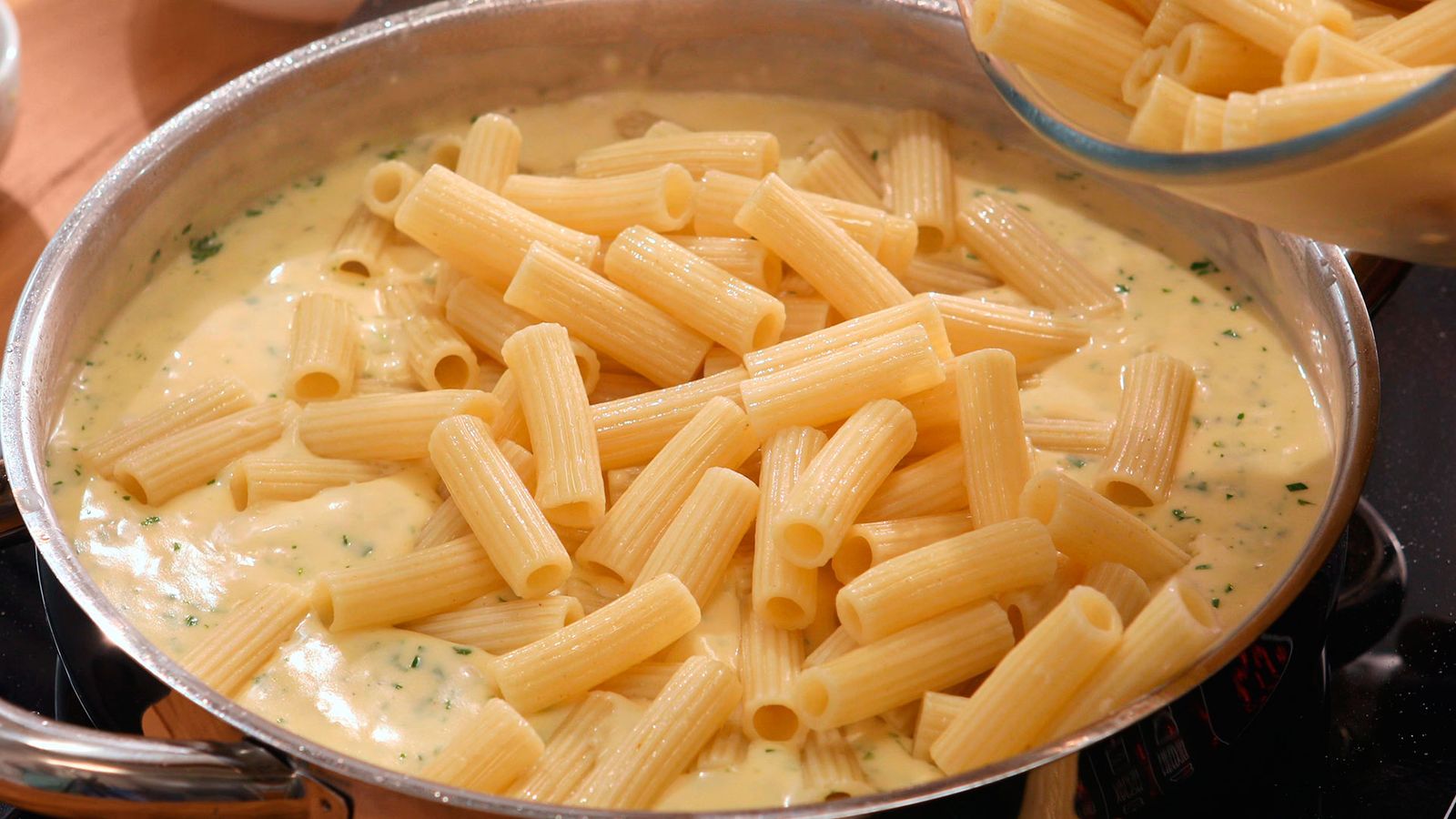 Macarrones con queso   Paso 4