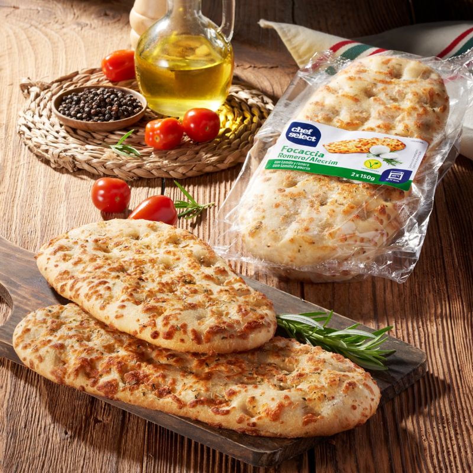 Focaccia de romero Focaccia de romero