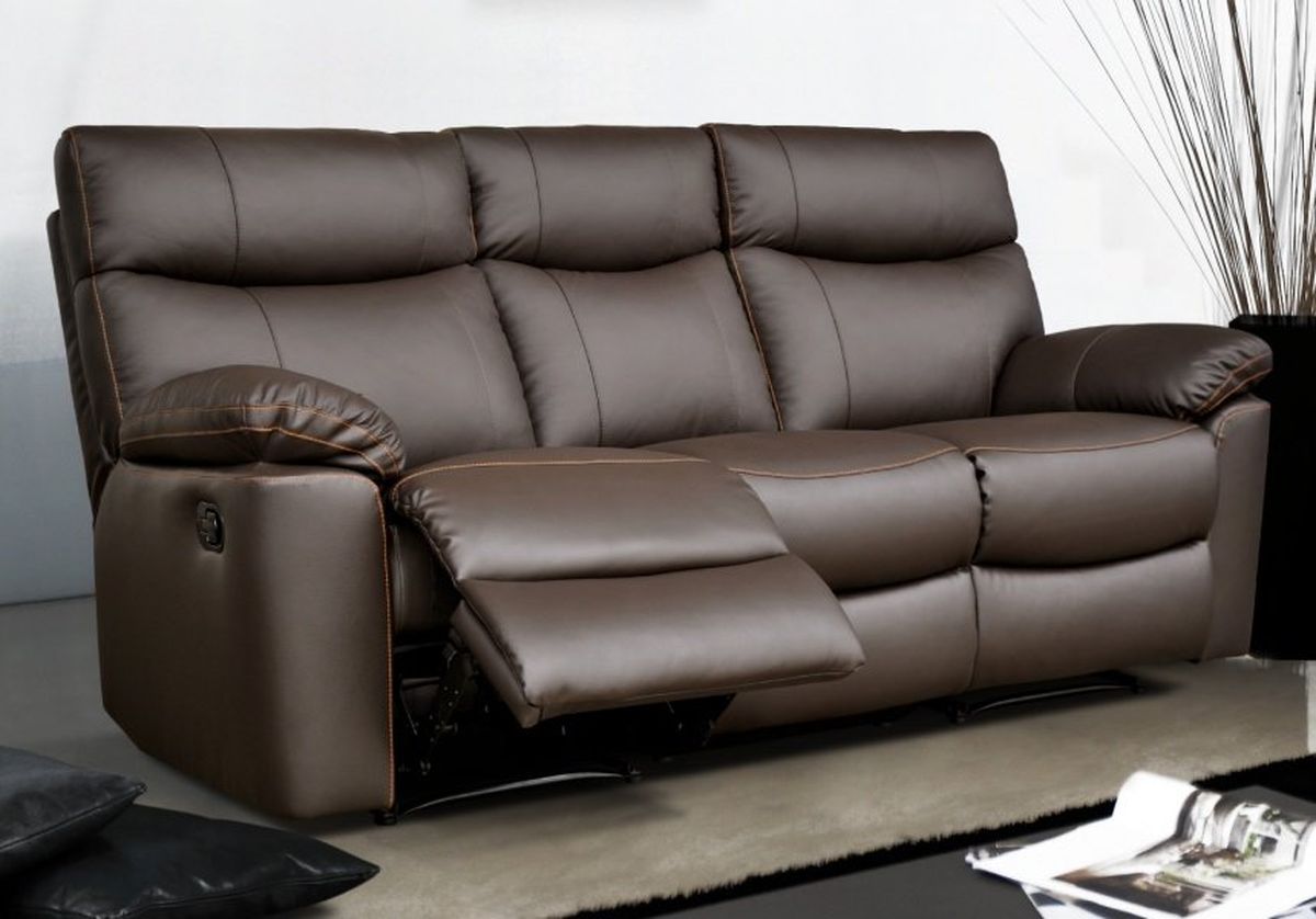 Decoracion elegir sofa Conforama sofa relax electrico piel SHARONA