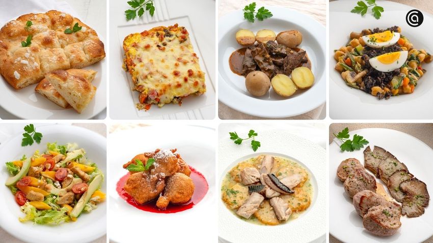 Menú semanal de Cocina Abierta del 13 al 19 de abril con recetas fáciles