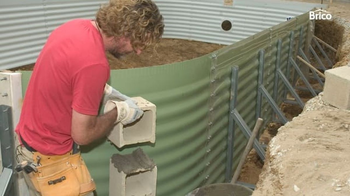 Brico 374 como hacer una piscina de obra paso 6