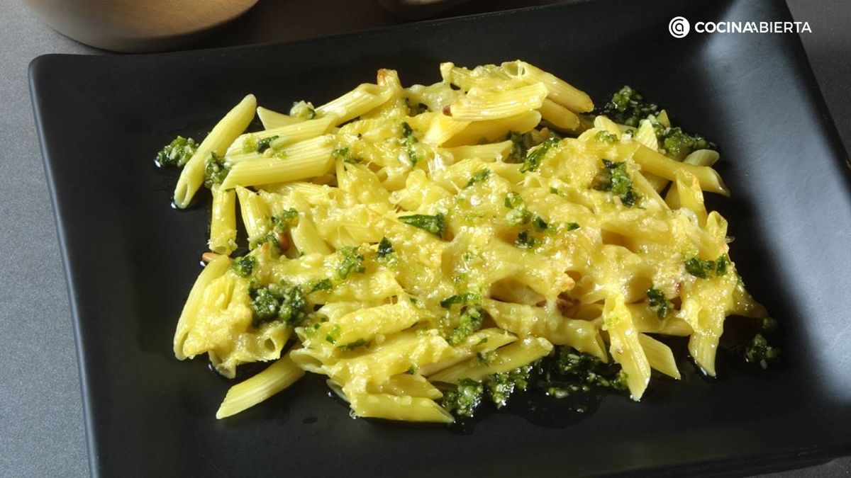 Los macarrones al pesto son una receta clásica de la cocina italiana