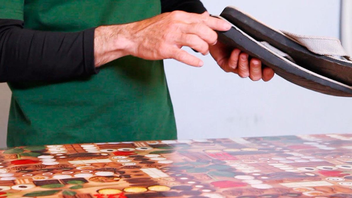 Usos de la cola de contacto paso 8