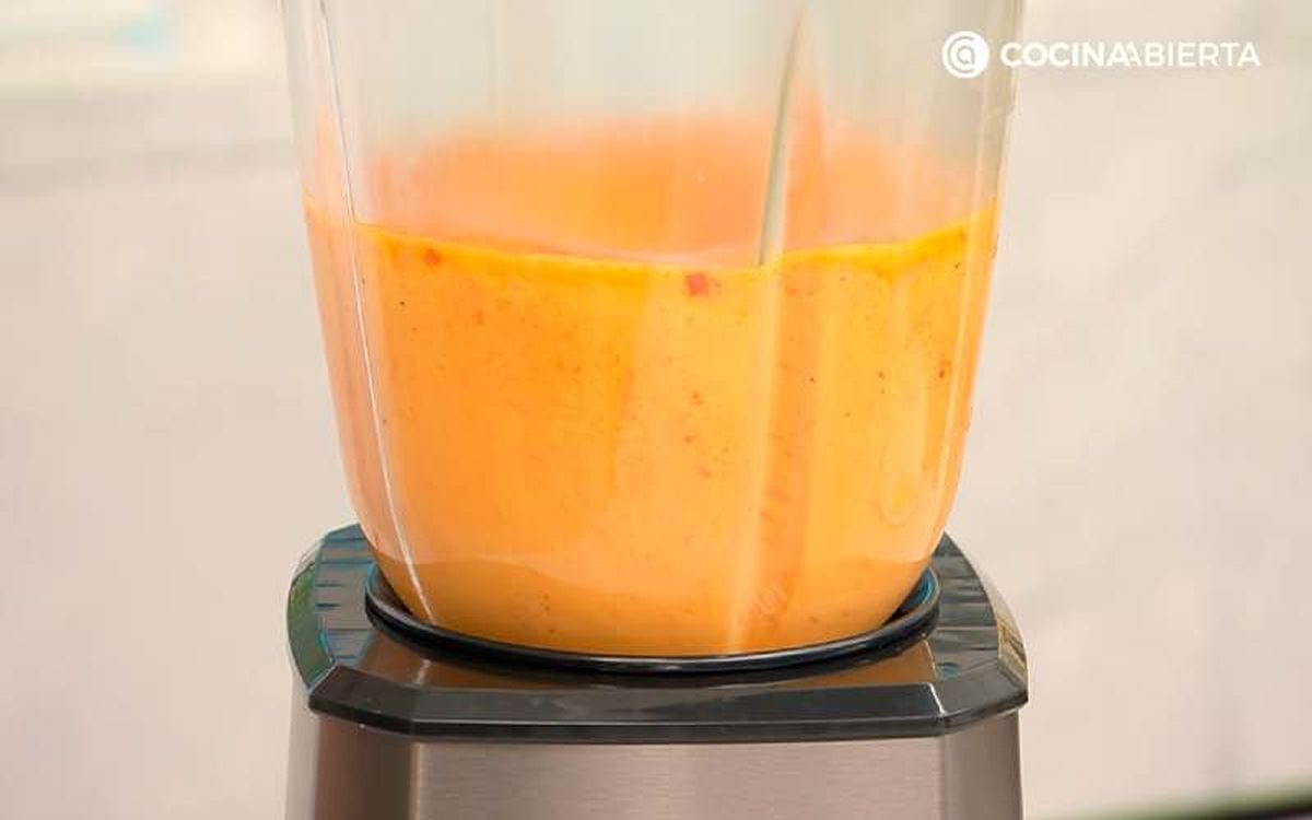 Tritura hasta conseguir una salsa