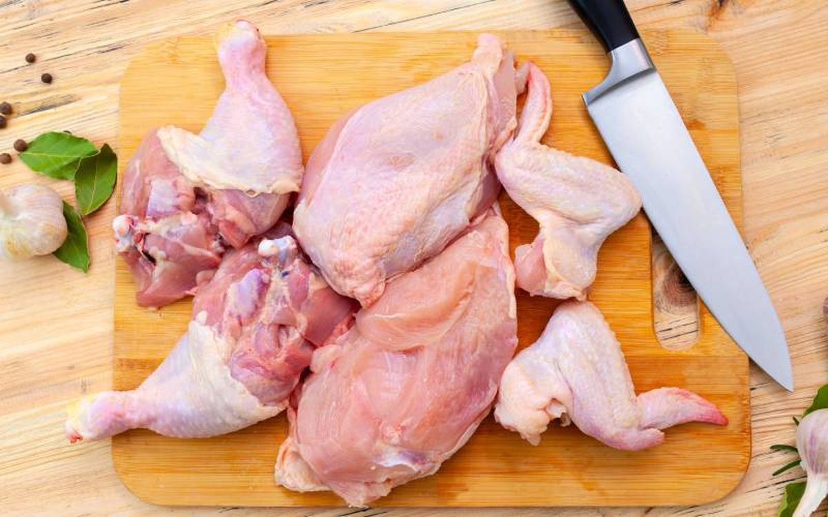 La pieza más utilizada del pollo para freír son las alitas