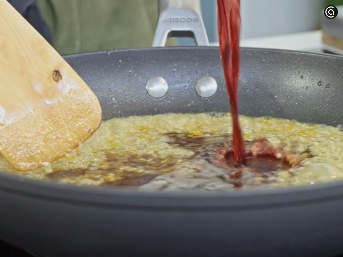 Solomillo de ternera en salsa de la abuela - paso 3