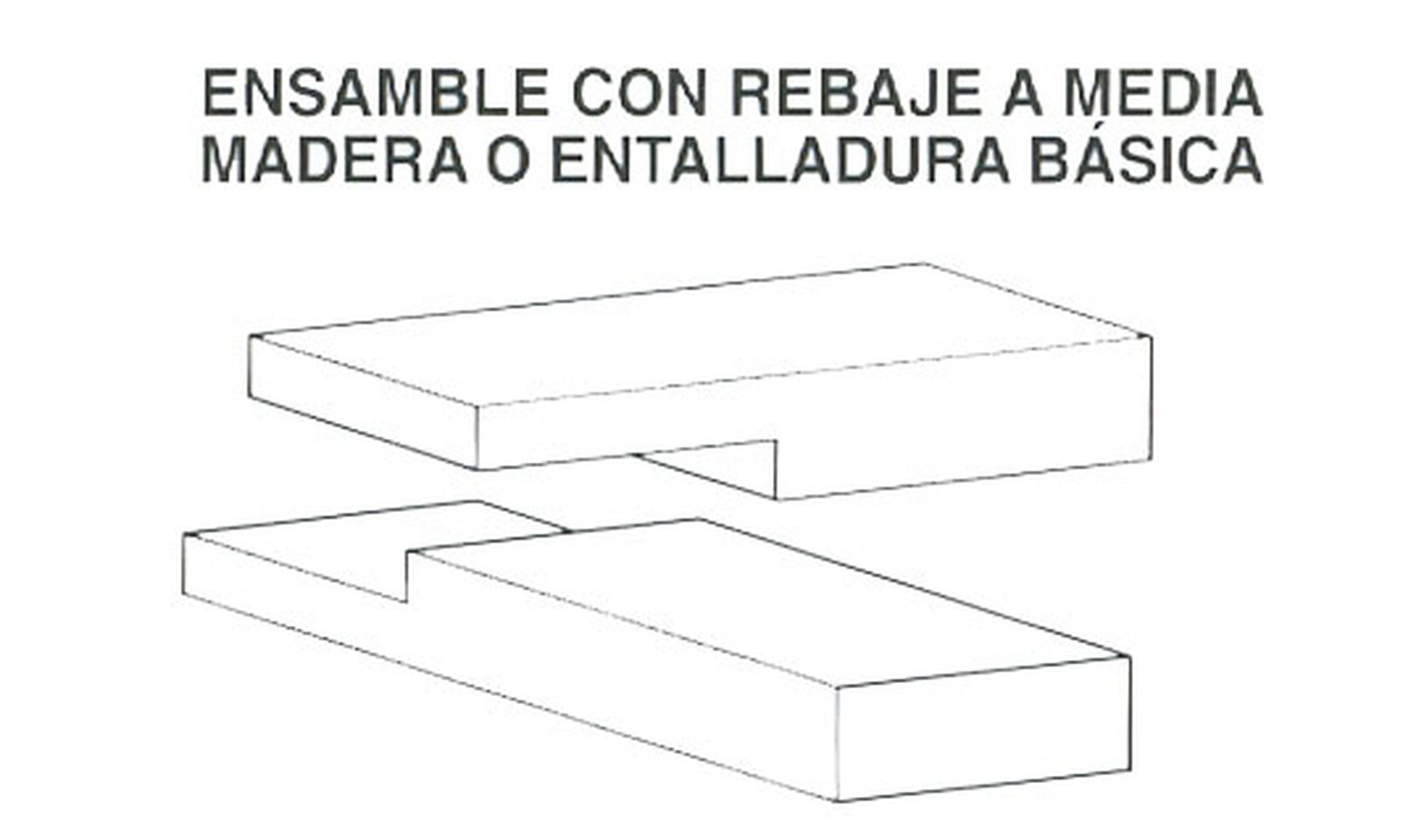 ensamblaje rebaje basica ensamblaje rebaje basica