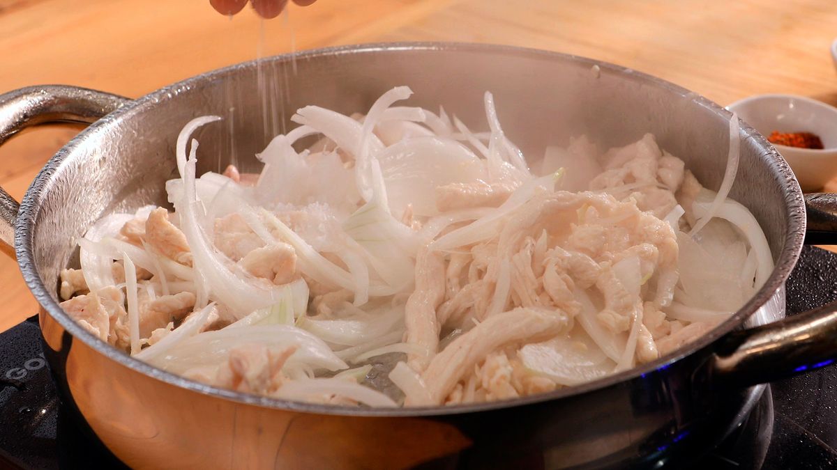 Enchiladas verdes   Paso 2