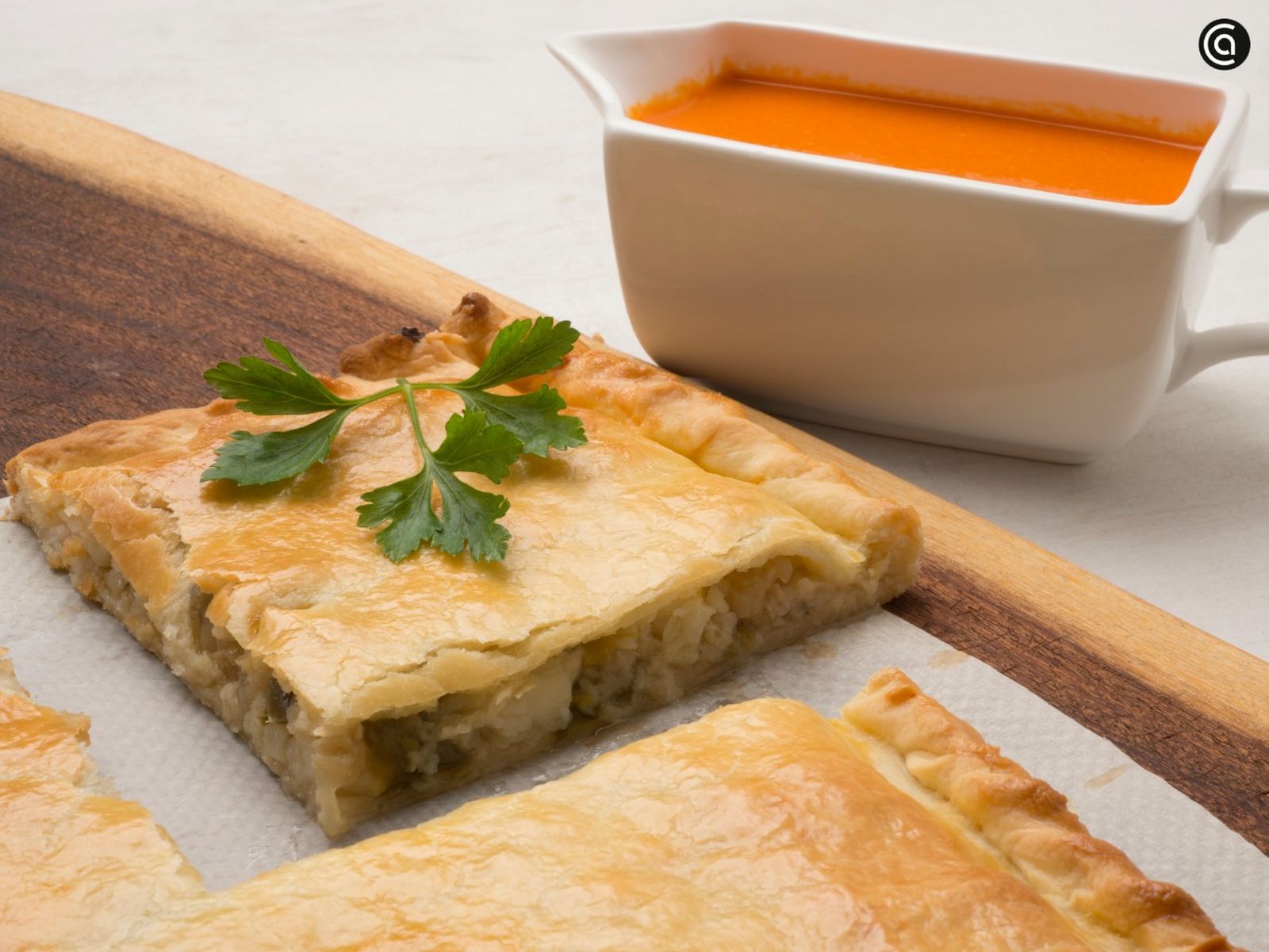 Empanada de gallo, receta de Karlos Arguiñano