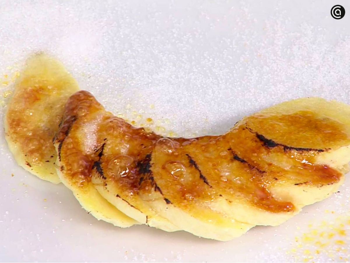 Carameliza el plátano