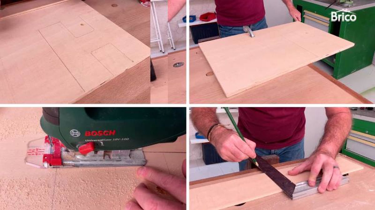 Primeros pasos para hacer letras de madera