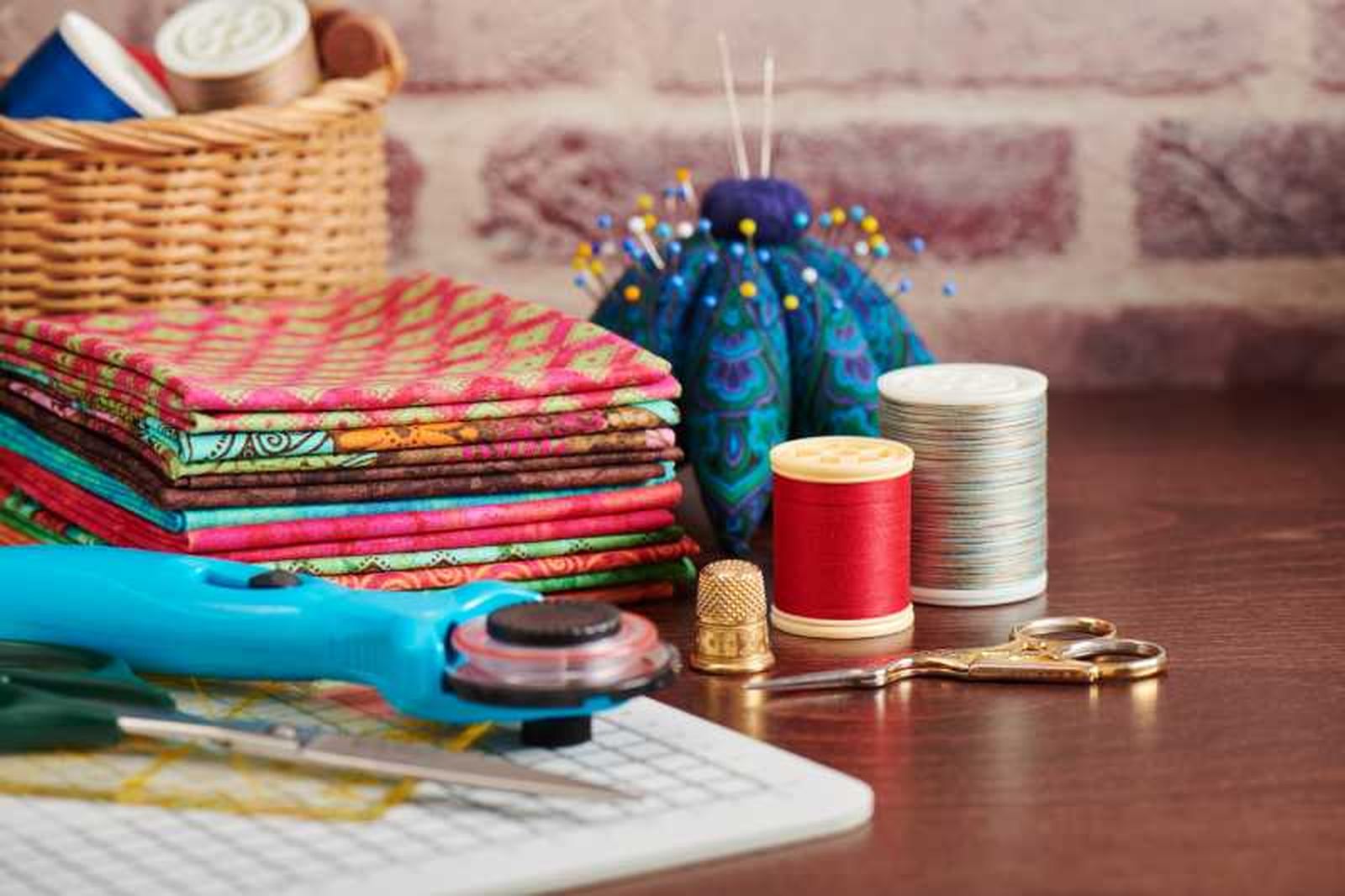 Telas de patchwork.