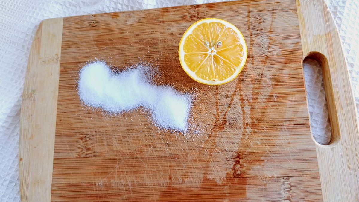 La sal de Epsom también srive para desinfectar tablas de cortar