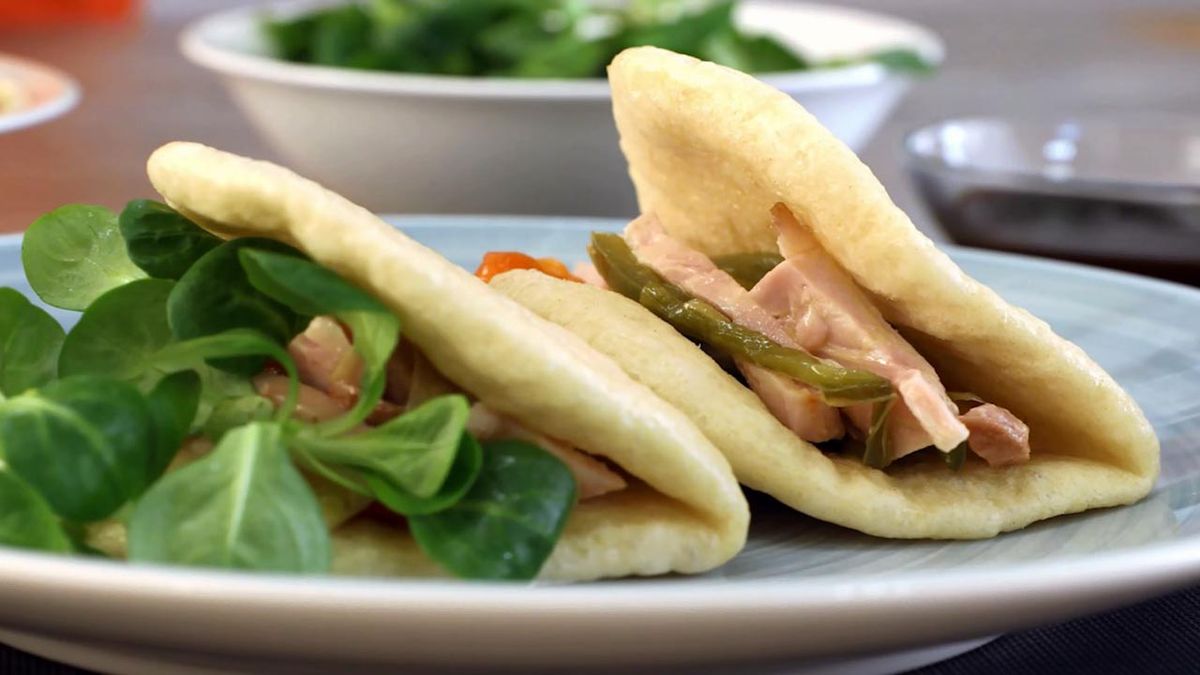 Receta de pan bao, bollitos de pan asiáticos al vapor  paso 7