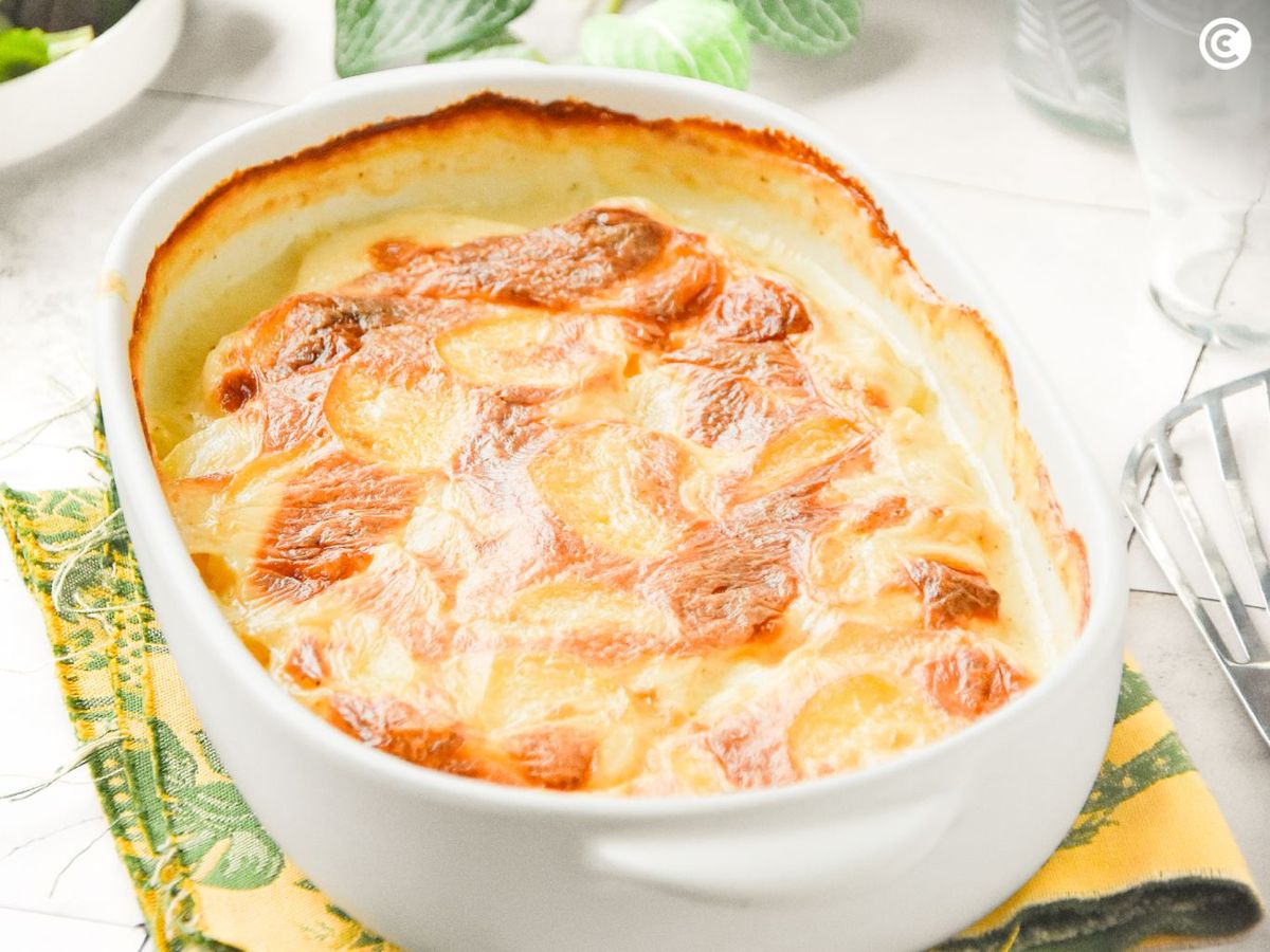 Patatas gratinadas
