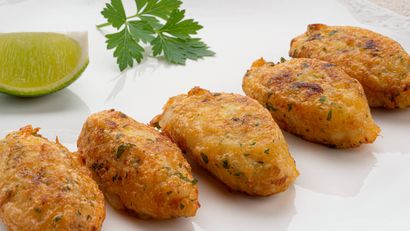 Buñuelos de bacalao