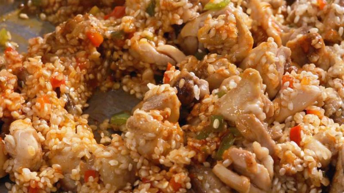 Receta arroz con pollo   paso 4