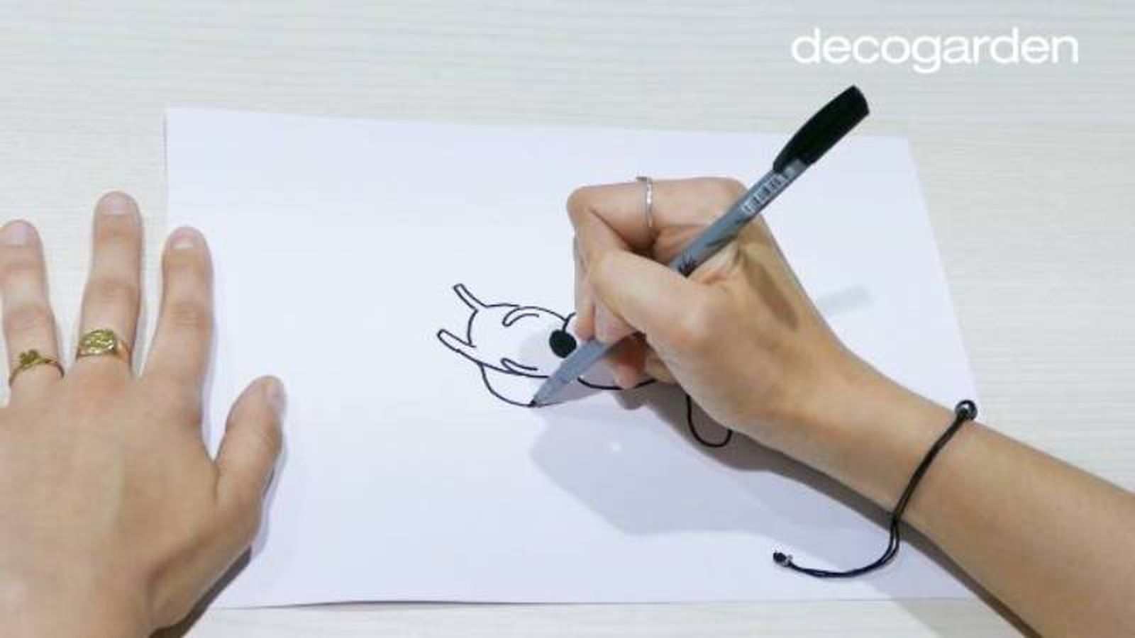 Paso 2 para dibujar un perro panza arriba. Paso 2 para dibujar un perro panza arriba.