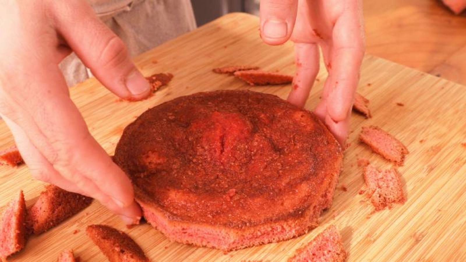Receta Tarta Red Velvet o tarta de terciopelo rojo paso 4 Receta Tarta Red Velvet o tarta de terciopelo rojo paso 4