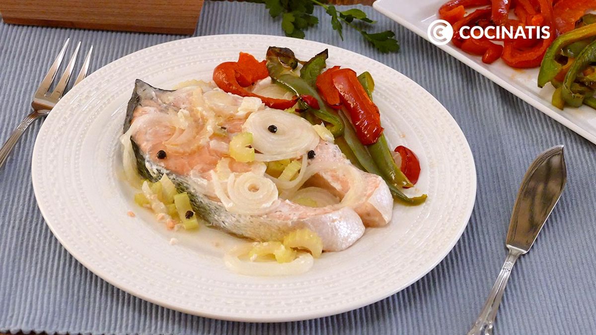 Salmón al papillote 