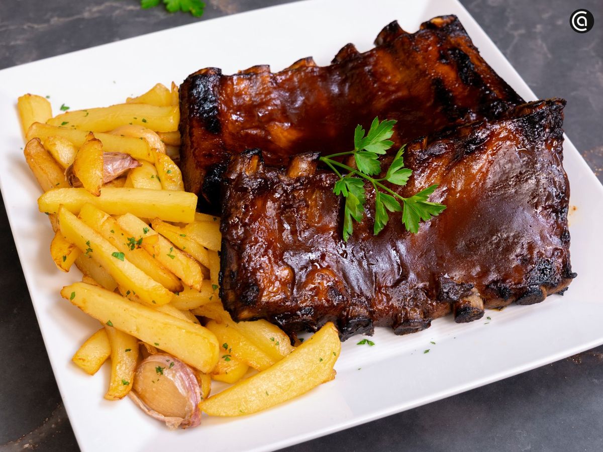 Costillas de cerdo a la barbacoa - paso 5