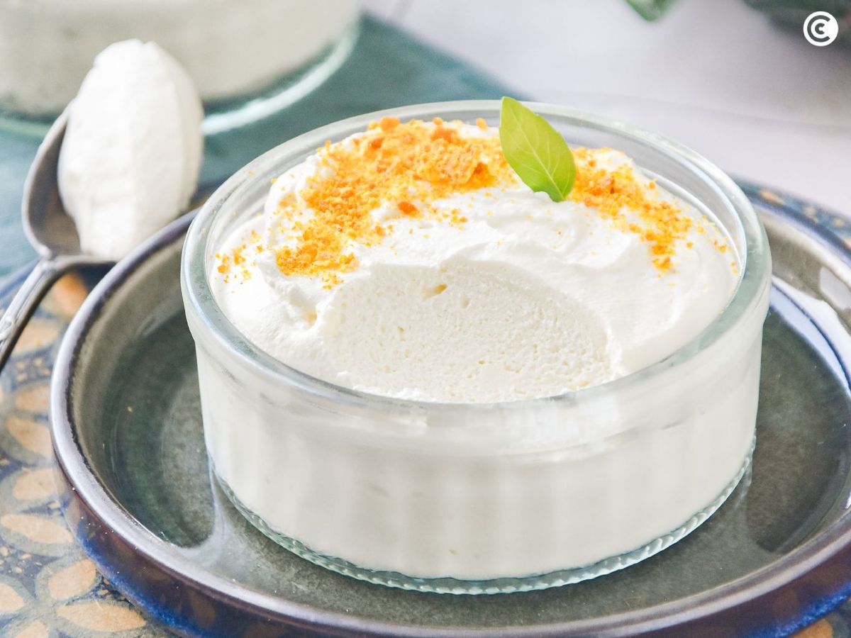 Receta de mousse de queso