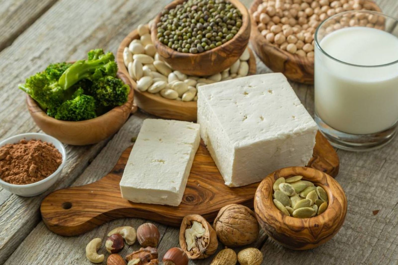 Proteínas vegetales alimentos