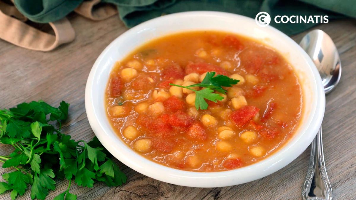 Garbanzos al curry